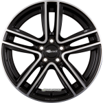 RC DESIGN - RC27 SCHWARZ GLANZ VOLL-POLIERT (SGVP) 8X18 LK:5/110 ET:33 ML:65,1